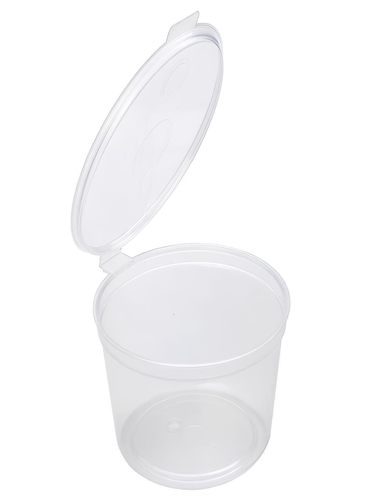 Sert Plastik Sos Kabı 120 cc Sıcağa Dayanıklı