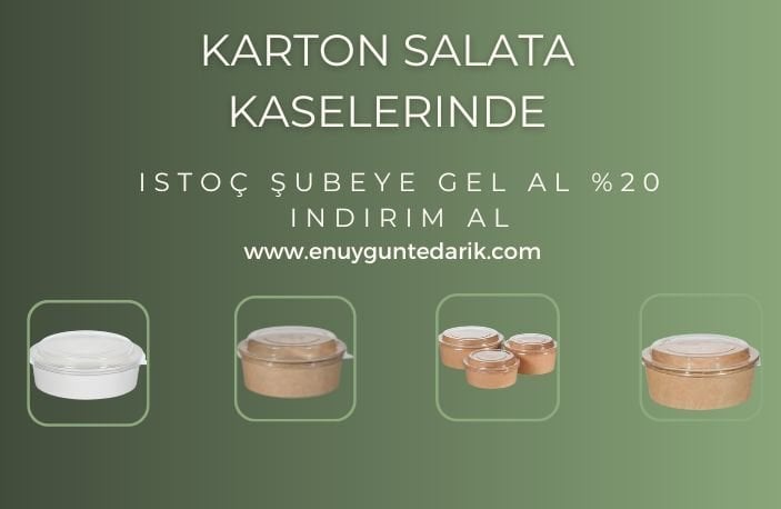 KARTON SALATA KASELERİ