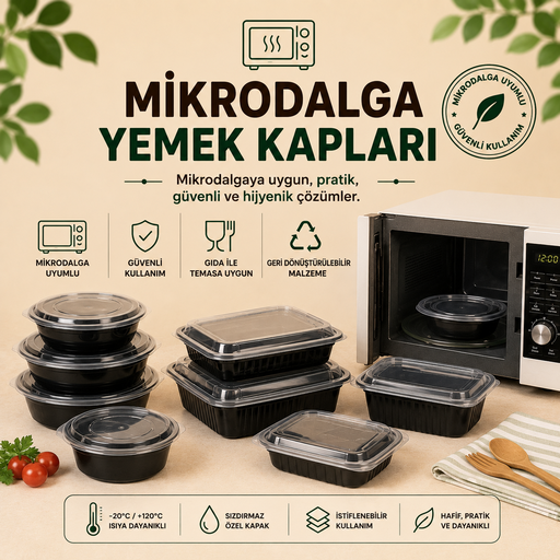 Mikrodalga Yemek Kapları