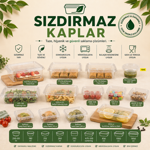 Sızdırmaz Kaplar