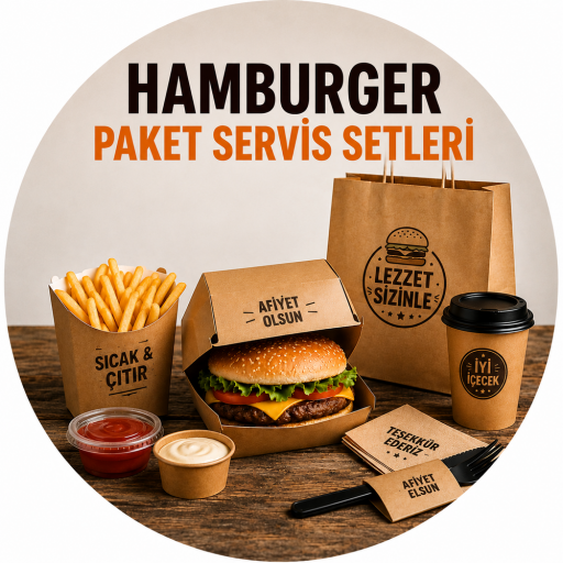 Hamburger Paket Servis Setleri