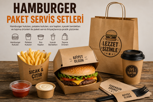 Hamburger Paket Servis Setleri