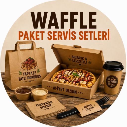 Waffle Paket Servis Setleri