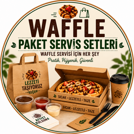 Waffle Paket Servis Setleri