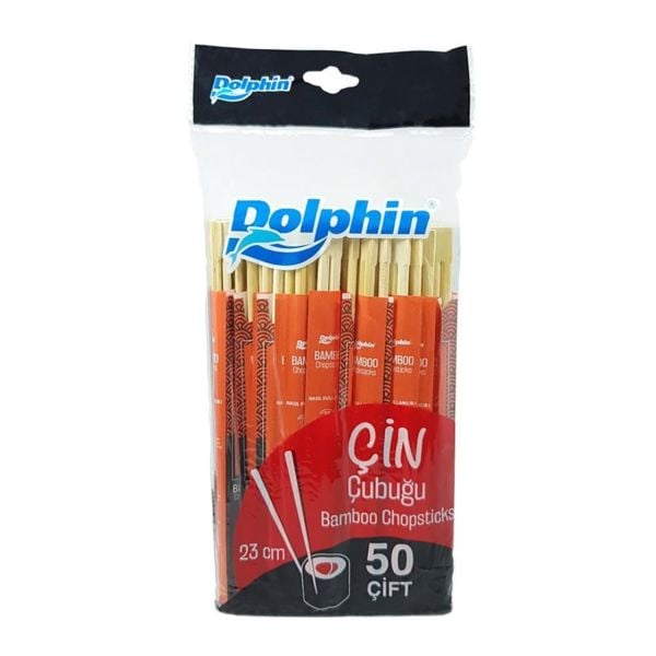 Çin Yemek Çubuğu (Chopstick) 50 Çift Paket 50 Adet