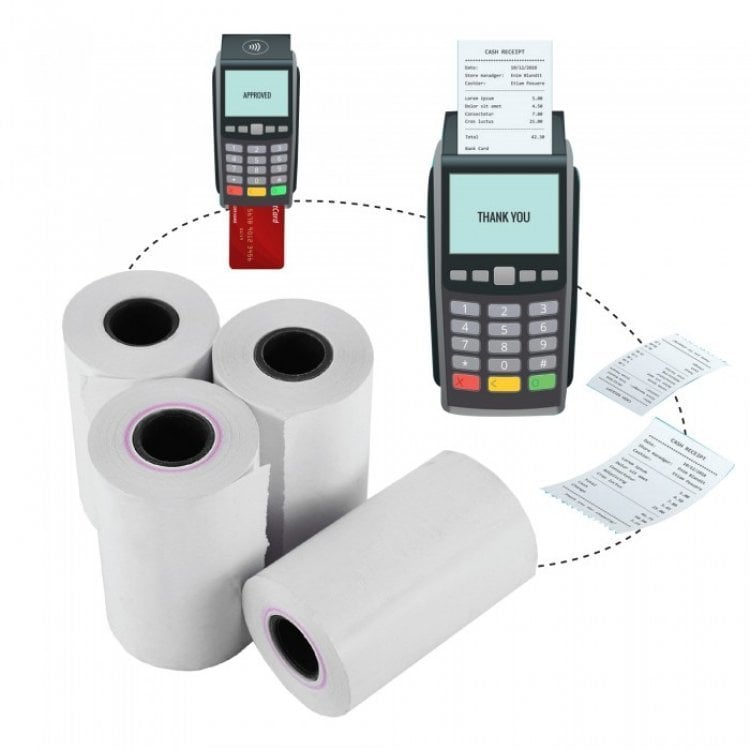 Termal Rulo Kağıt 56x15 mm (10'lu Paket)