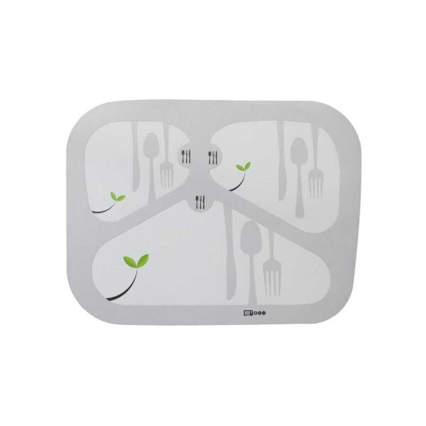 DMR31 3 Bölmeli Sıcağa Dayanıklı Karton Gıda Kabı Kapağı