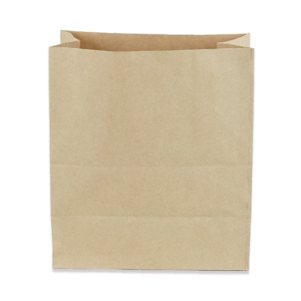 Sapsız Kraft Taşıma Torbası 25x28x14 cm Paket 100 Adet