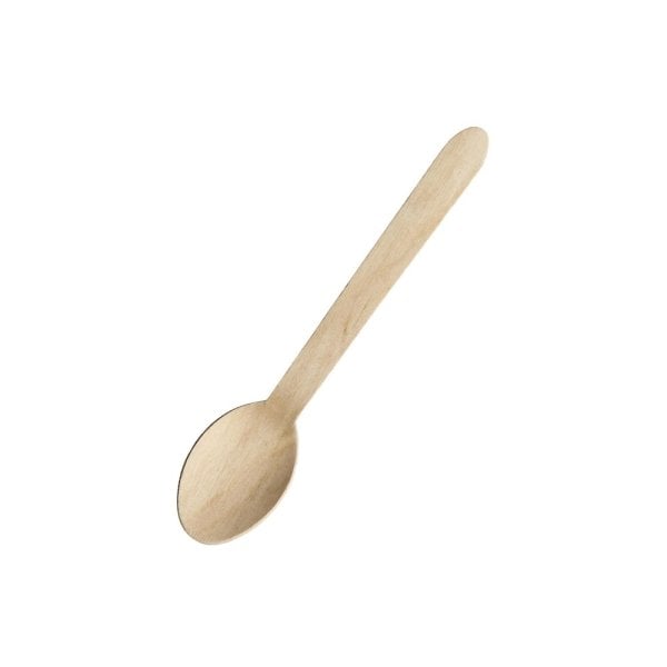 Kaşık Tahta 16 cm 100 Adet