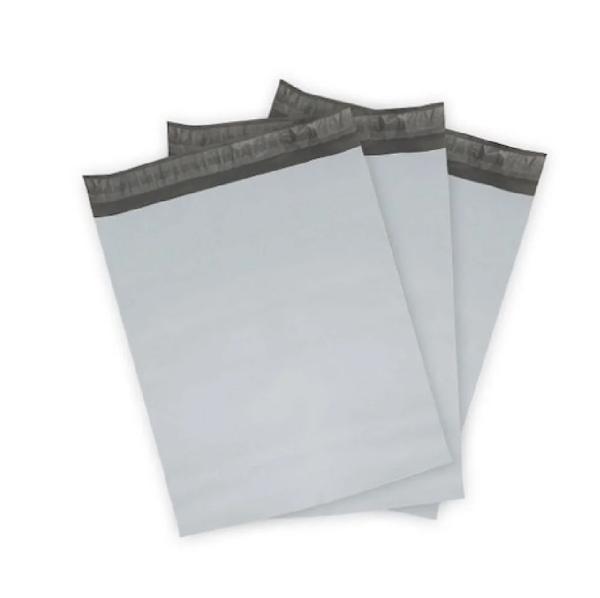 Kargo Poşeti Gri, Cepsiz 22x30+5 cm 100 Adet