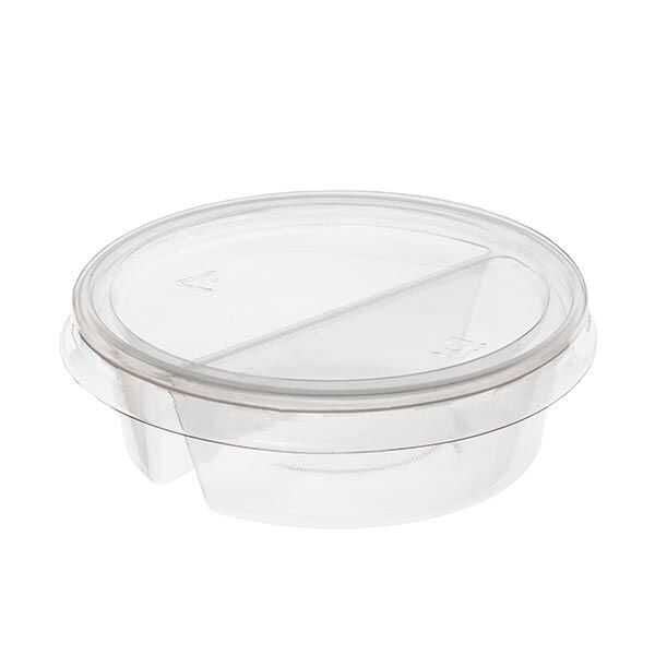 2 Bölmeli Plastik Sos Kabı 50 cc