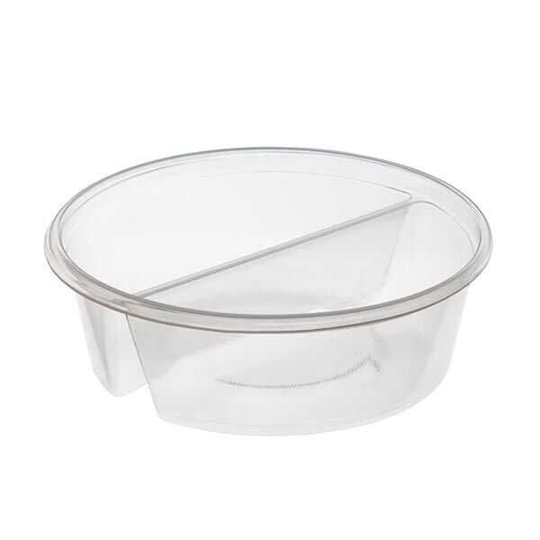 2 Bölmeli Plastik Sos Kabı 50 cc