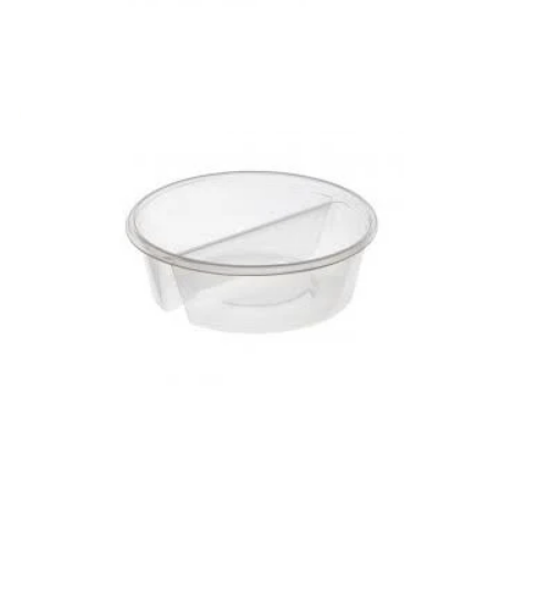 2 Bölmeli Plastik Sos Kabı 50 cc