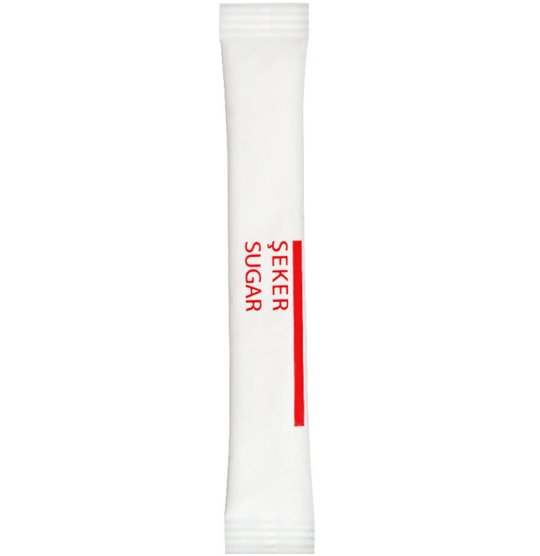 Şeker Stick Beyaz 1000 Adet