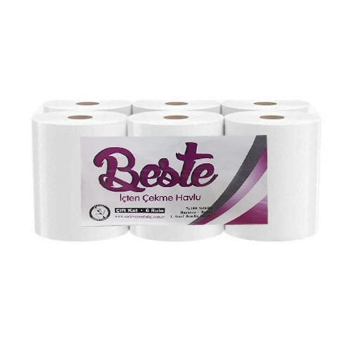 İçten Çekmeli Havlu Kağıdı 6'Lı 3 kg