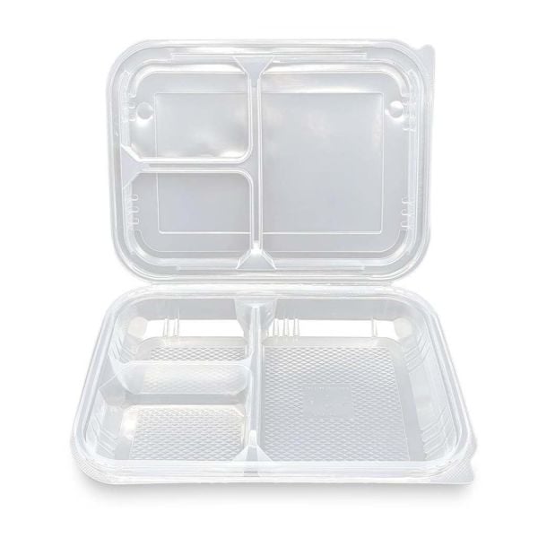 3 Bölmeli Kebap ve Döner Kabı 75 Adet