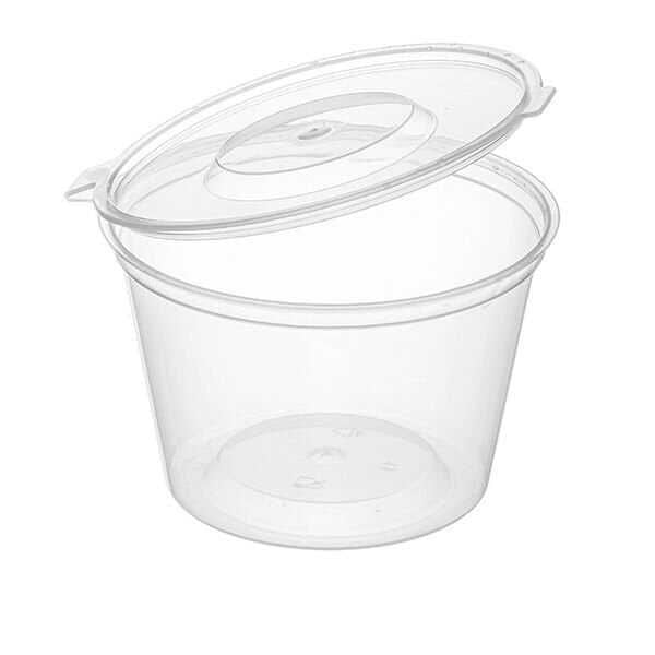 Sert Plastik Sos Kabı 120 cc Sıcağa Dayanıklı