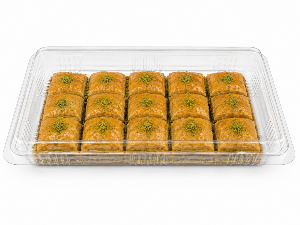 500 cc PET Şeffaf Baklava Kabı