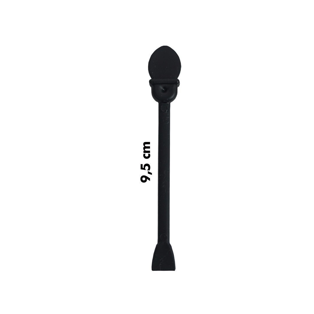 Tıkaçlı Karıştırıcı Küçük 9,5 cm Siyah
