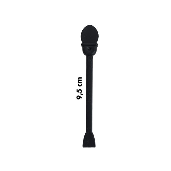 Tıkaçlı Karıştırıcı Küçük 9,5 cm Siyah