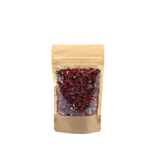 Geniş Pencereli Kraft Doypack 13x22,5 cm Paket 100 Adet