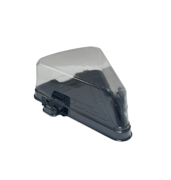 Dilim Pasta Kabı Siyah Taban 200 Adet