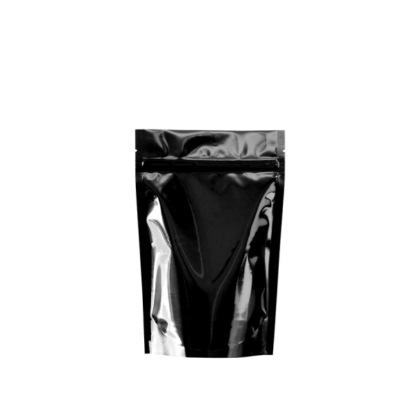 Siyah Alüminyum Doypack 13x22x,5 cm