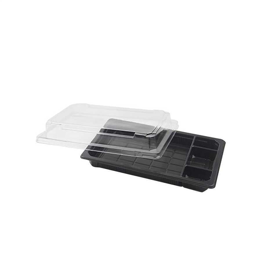 4 Bölmeli Sushi Servis Seti (216x136 mm)