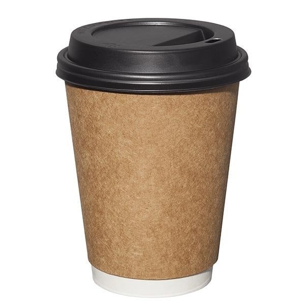 14oz Kraft Double Wall Karton Bardak