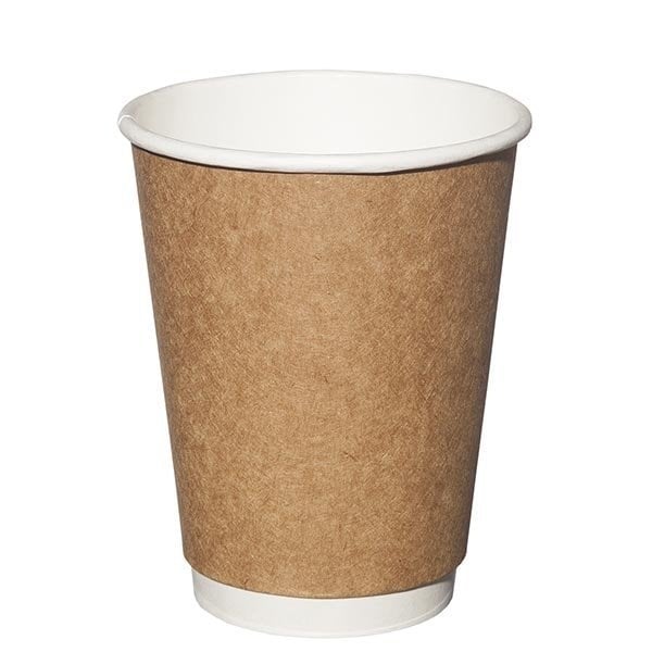 14oz Kraft Double Wall Karton Bardak 500 Adet