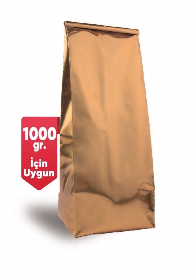 Gold Alüminyum Yan Körüklü Torba 12,5X40 Cm 750 Adet