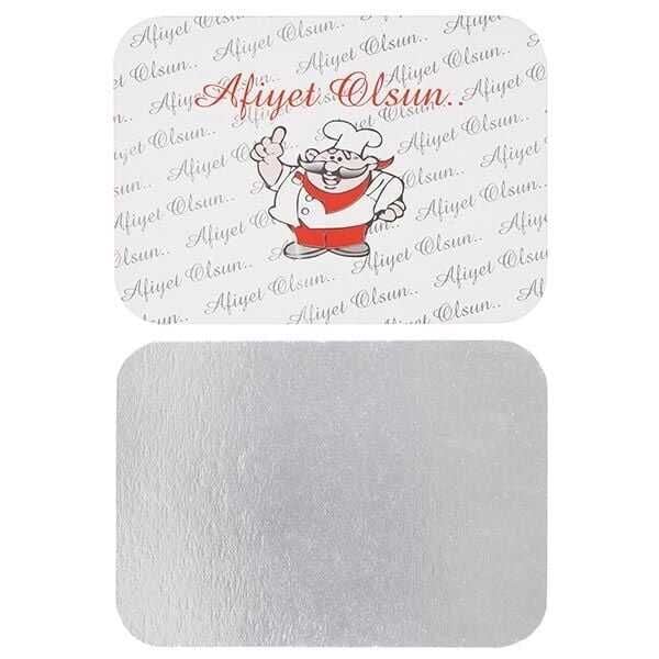 Alüminyum Kase Kapağı 1000 gr 100 Adet