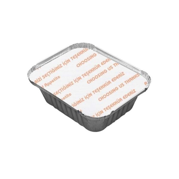 Alüminyum Kase Kapağı 250 - 350 gr 100 Adet