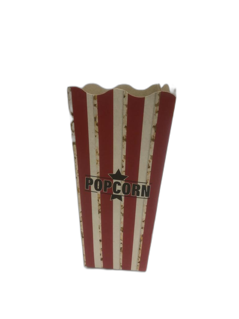 Popcorn Kutusu Kırmızı Küçük Boy 500 Adet