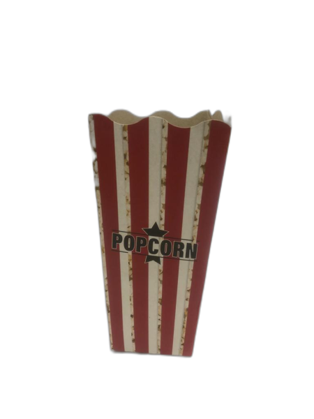 Popcorn Kutusu Kırmızı Küçük Boy 500 Adet
