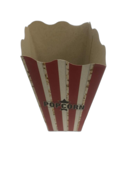 Popcorn Kutusu Kırmızı Küçük Boy 500 Adet