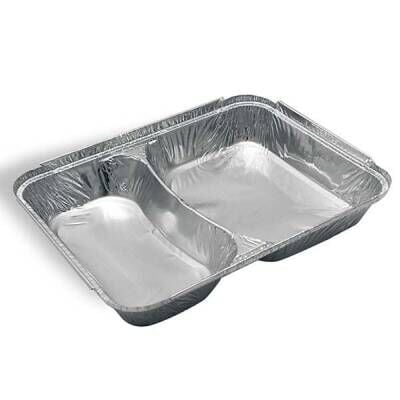 Alüminyum 2 Gözlü Kap 100 Adet