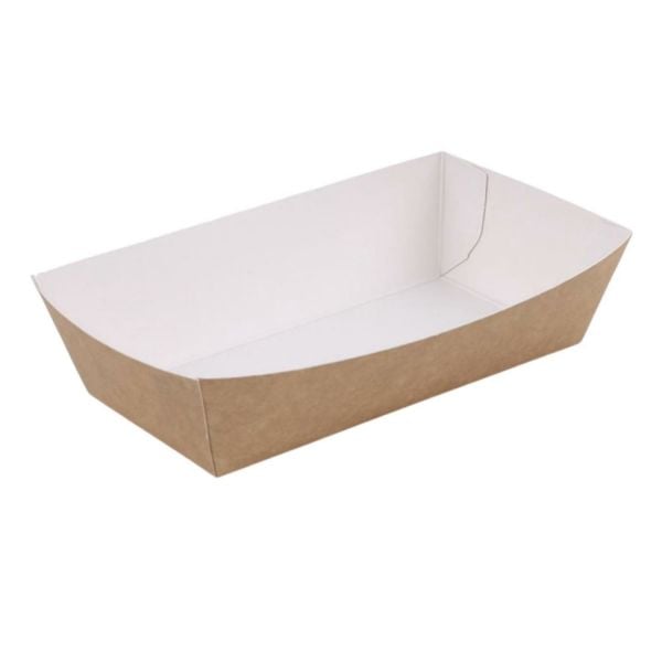 Kumpir Kutusu & Konik Tabak Büyük 9x15x5cm Koli 900 Adet
