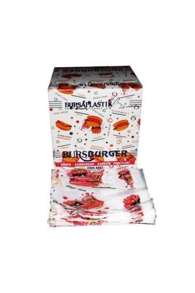 Naylon Hamburger Poşeti 2000 Adet