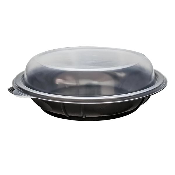 Microcup Kapaklı Yuvarlak Gıda Kabı (Sıcağa Dayanıklı)