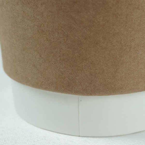 16oz Kraft Double Wall Karton Bardak 500 Adet