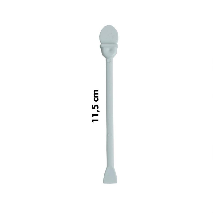 Tıkaçlı Karıştırıcı Orta 11,5 cm Beyaz Paket 1000 Adet
