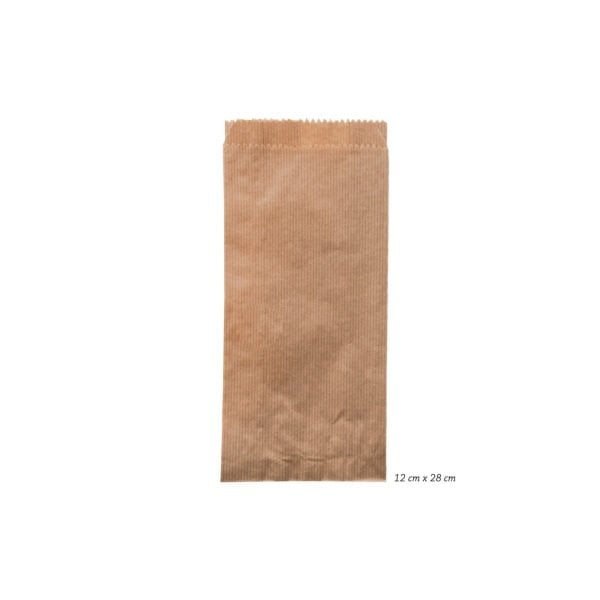 Çizgili Şamua Kraft Kese Kağıdı 12x28 cm 2250 Adet