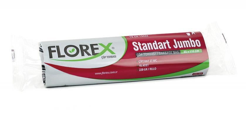 Florex Standart Jumbo Çöp Torbası 200 Adet