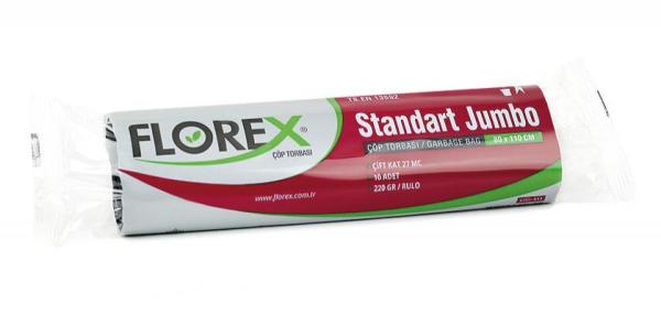 Florex Standart Jumbo Çöp Torbası 200 Adet