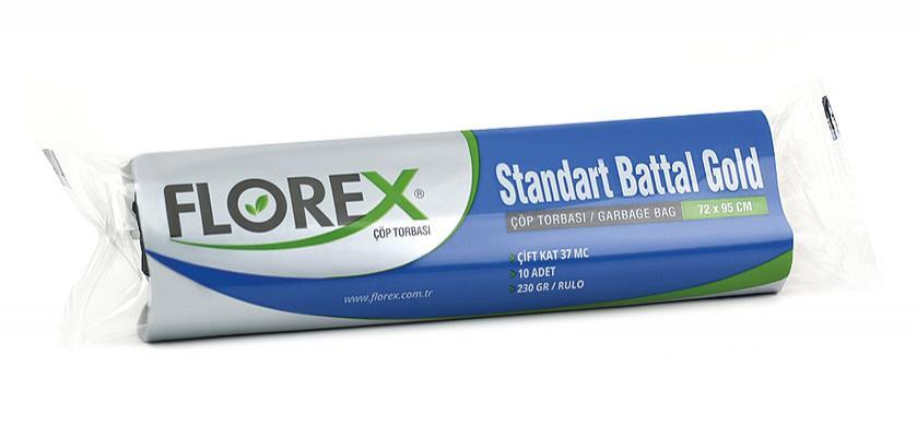 Florex Standart Battal Gold Çöp Torbası 240 Adet
