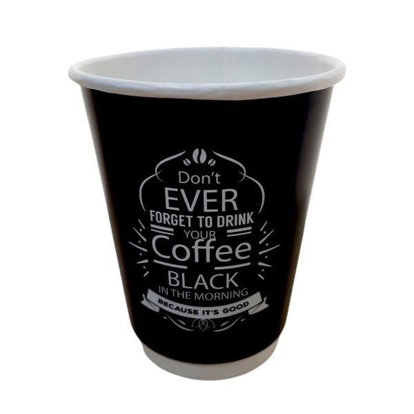 14 Oz Double Wall Coffe Take Away Karton Bardak