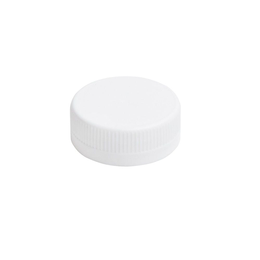 38 MM Düz Kilitli Beyaz Kapak