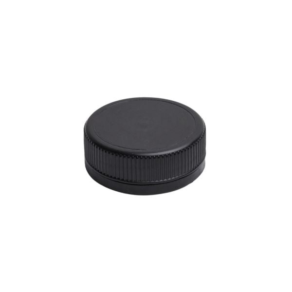 38 MM Düz Kilitli Siyah Kapak