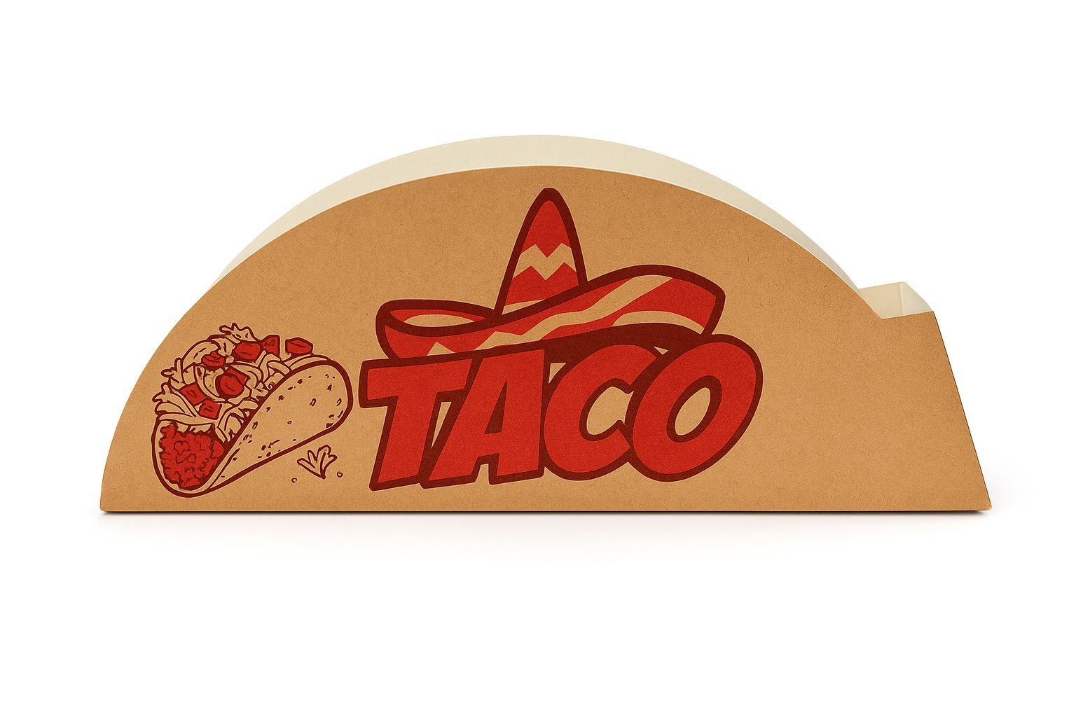 Kraft Taco Kutusu 150 Adet